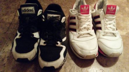 Adidas both size 10