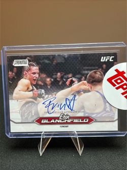 Erin Blanchfield 2025 Topps Stadium Club UFC On Card Auto BCA-EBD Sealed Topps