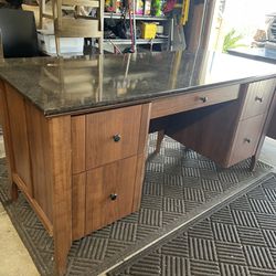 Office Desk With Matching File Cabinet
