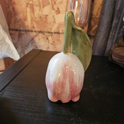 Vintage Jay Willfred Co Of New York Tulip Porcelain Bell Made In Italy Numbered