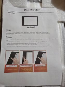 A4 LED Copy Board Light Tracing Box
