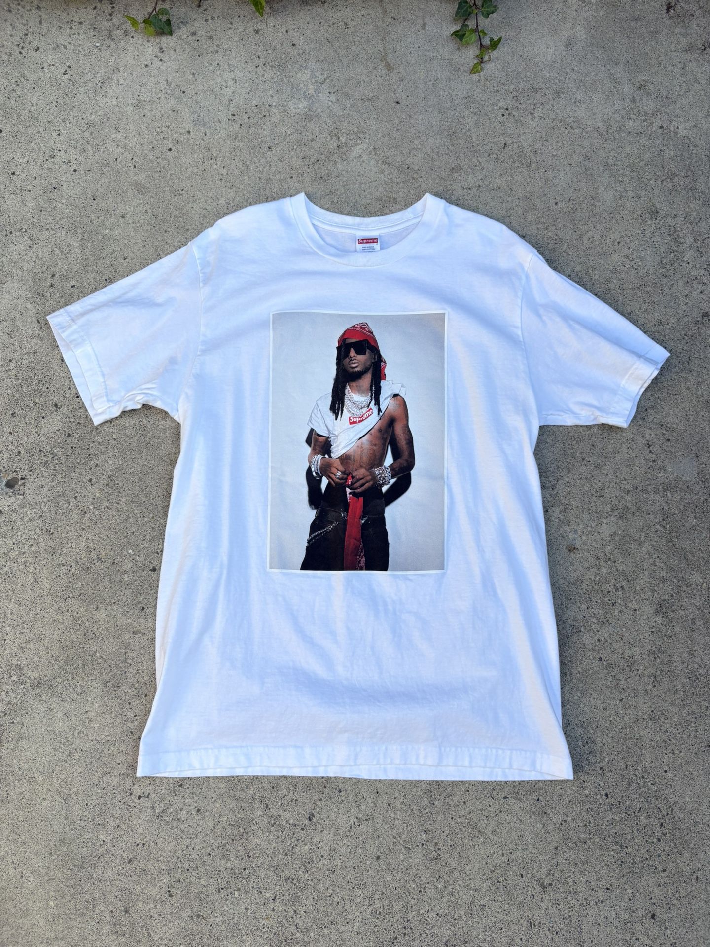 Supreme Playboi Carti Tee white size medium