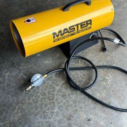 Master Forced Air Propane Heater Like New, Works Perfect!