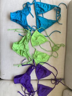 (3) Girl’s Bikini’s (Small/X-small)