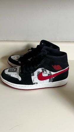 Air Jordan 1 Mid "Newspaper Air Times".