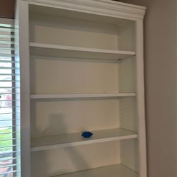 White All Wood Shelves
