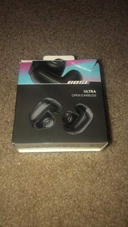 Bose ultra open earbuds.