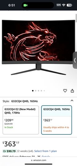 msi gaming monitor