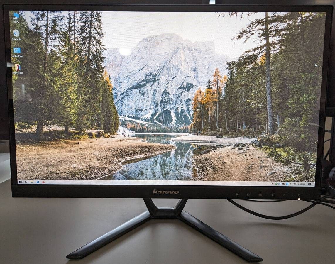 LENOVO 23" HD 1080P 60HZ LCD DESKTOP MONITOR LI2323SWA HDMI DVI VGA -