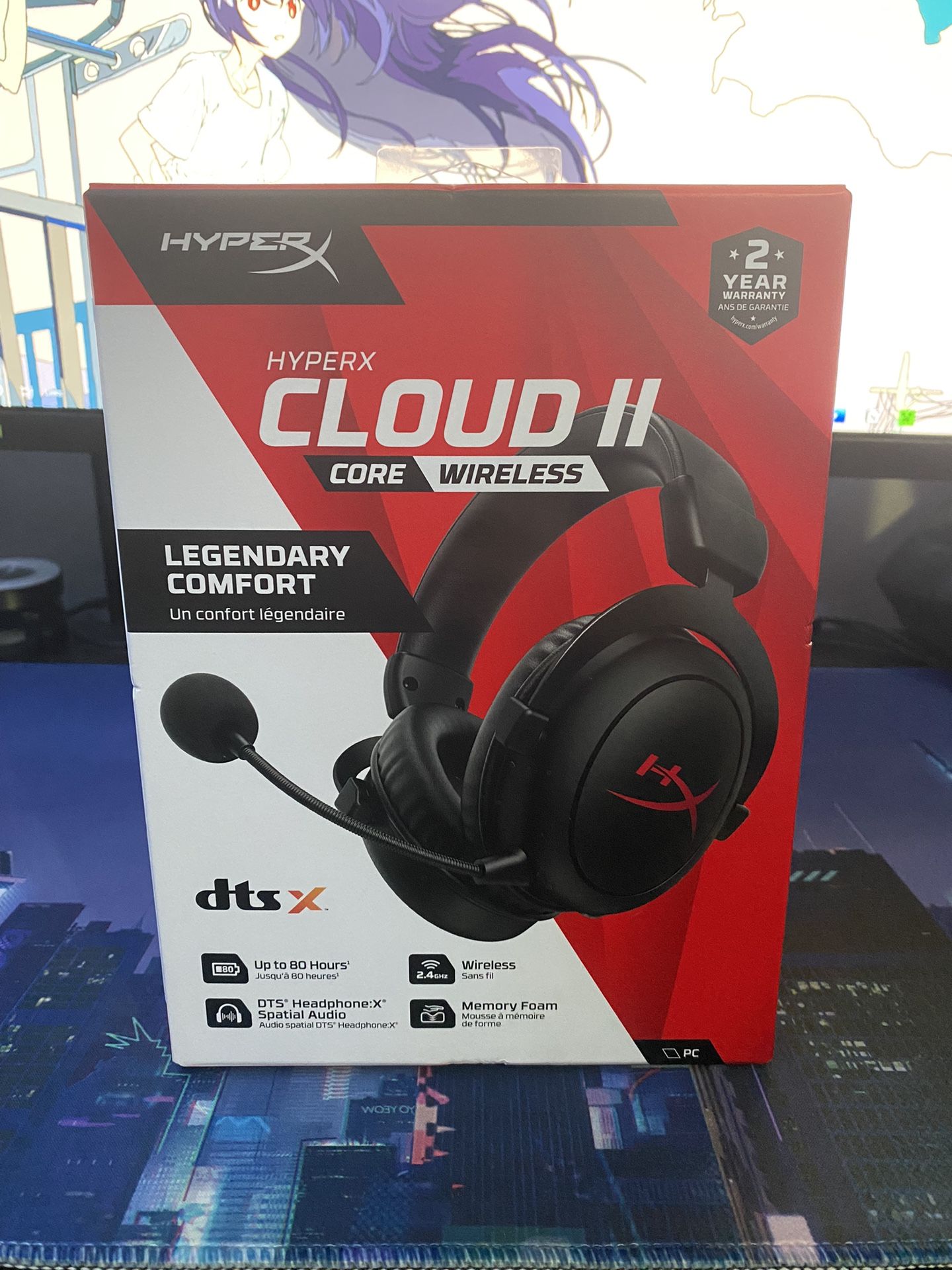 Hyper X Cloud II Wireless Gaming Headset For PC