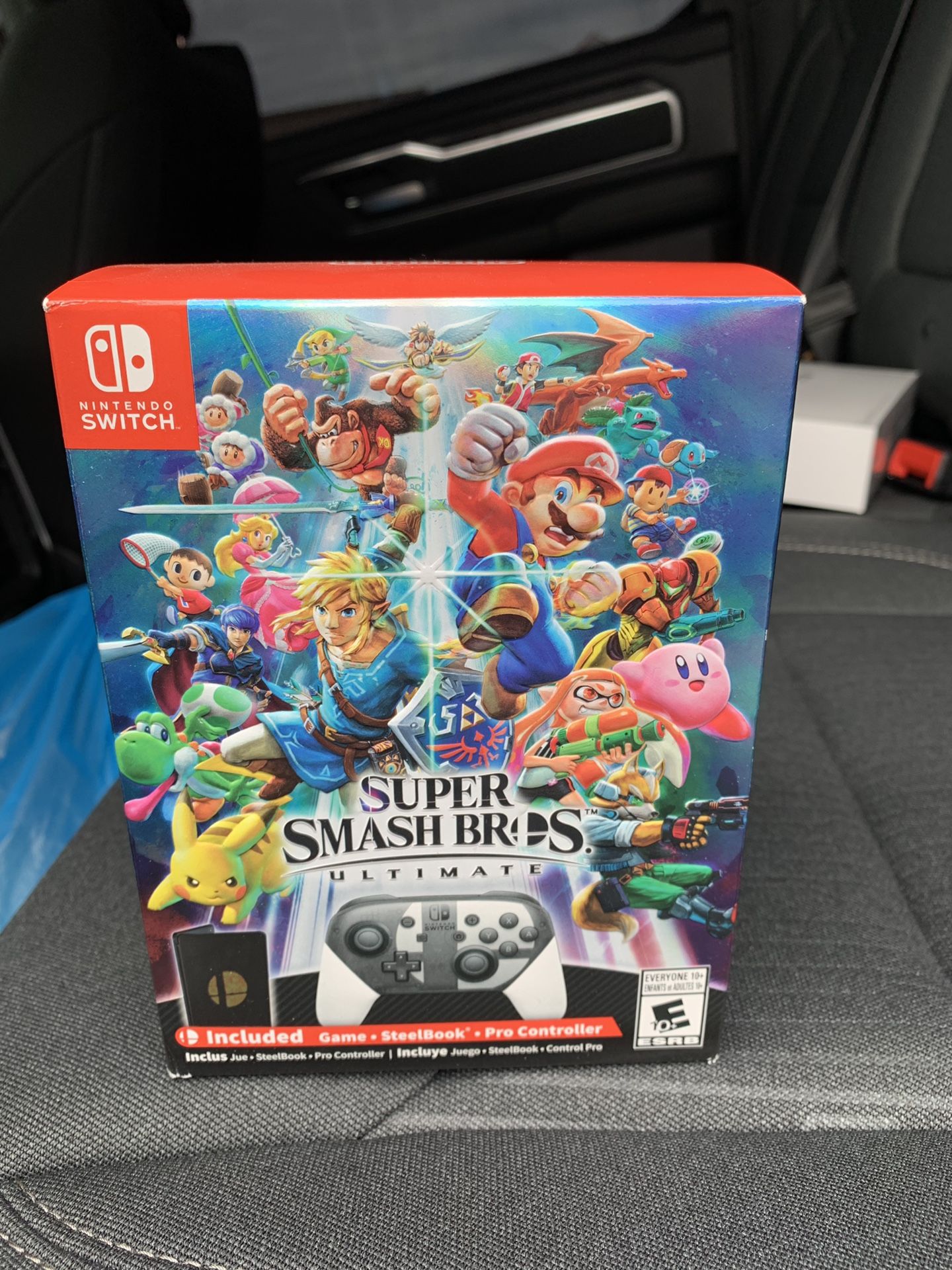 Super Smash Bros Steelbook Game