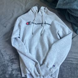Grey Hoodie Champion 