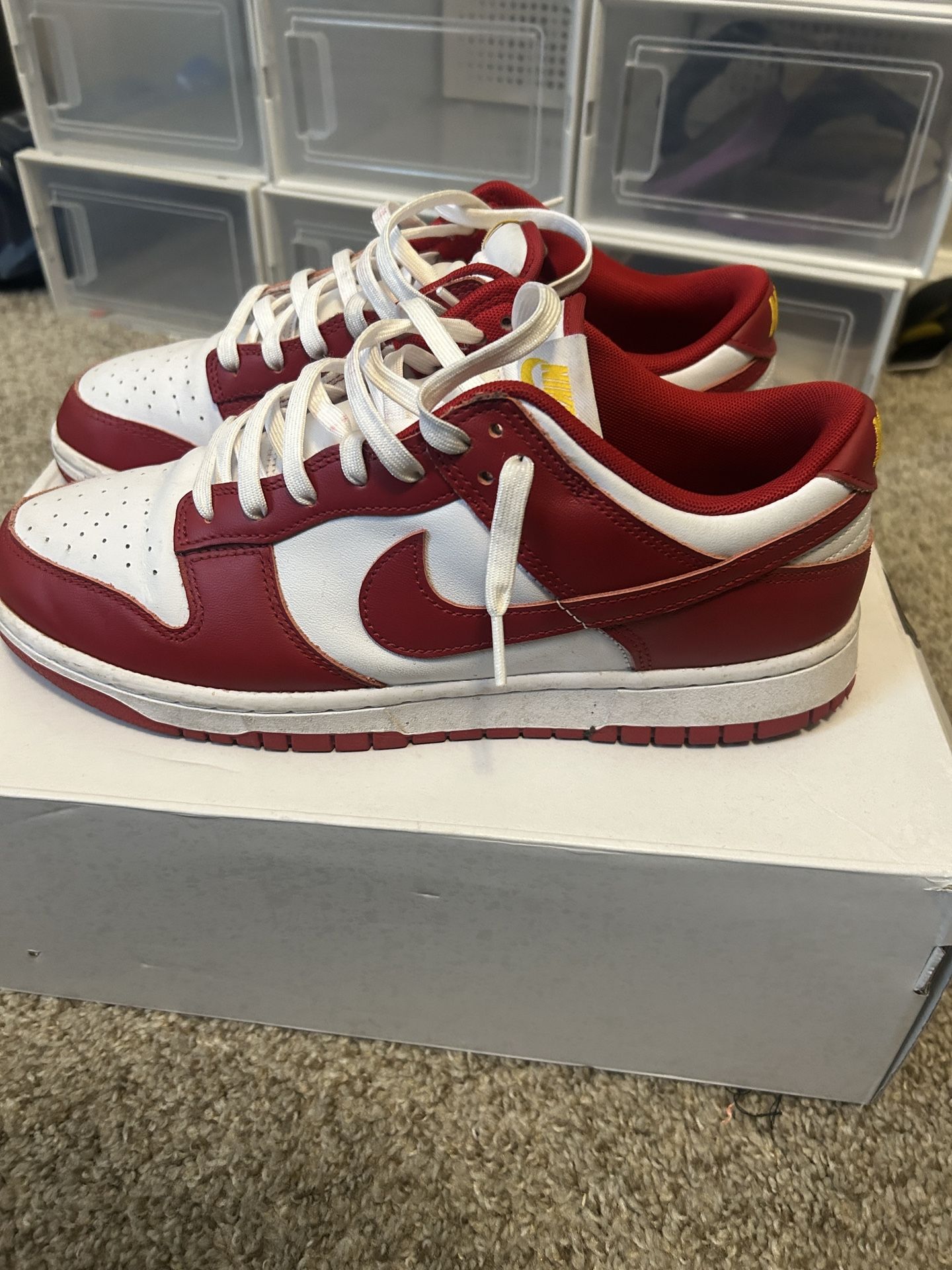 Nike Dunks Premium Blood red