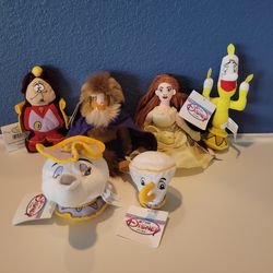 The Beauty And The Beast Disney Beanies 