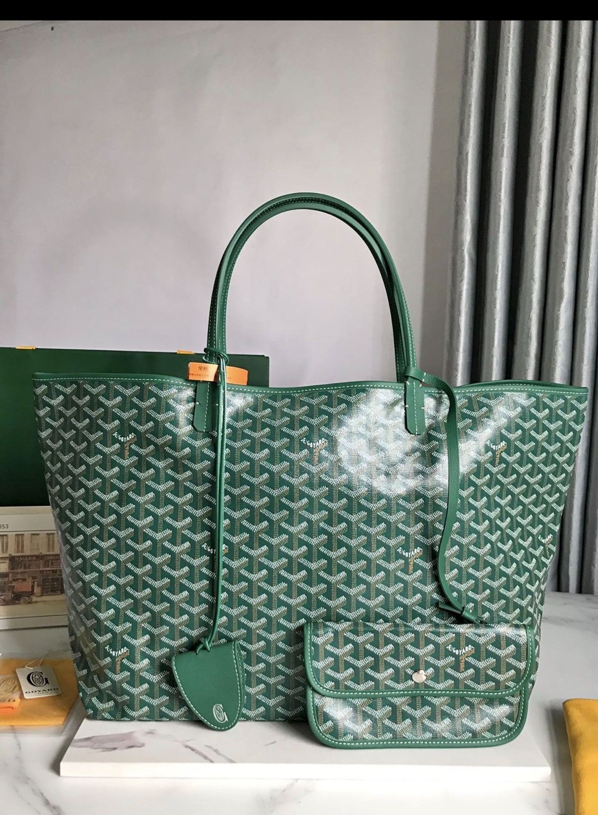 Goyard Saint Louis PM Green