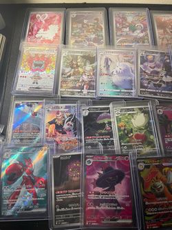 (48) Pokemon Japanese AR full art  lot