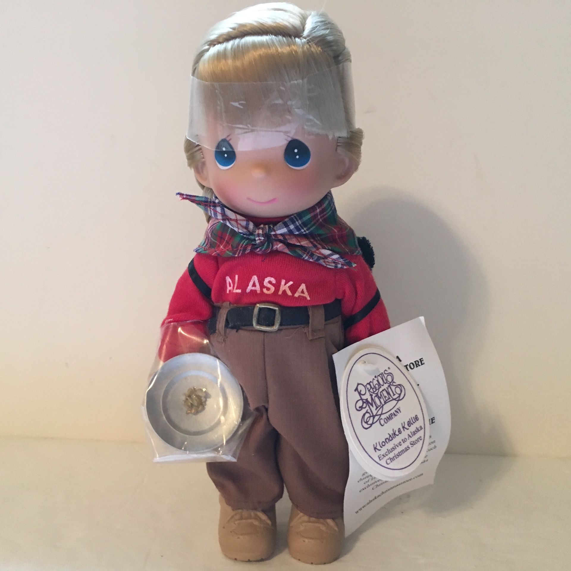 Precious Moments Klondike Kellie Doll 3357 Alaska Christmas Store Hand Signed