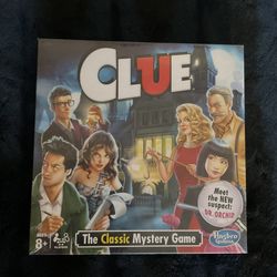 New sealed Clue The Classic Mystery Board Game Hasbro With New Character Orchid
