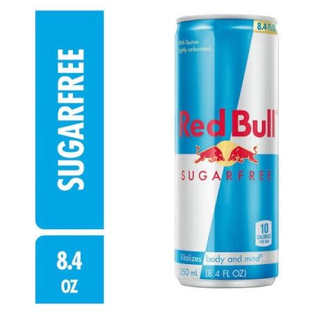 SugarFree Red Bull 8.4 OZ