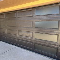 16x7 Garage Door/ Opener/ Springs 