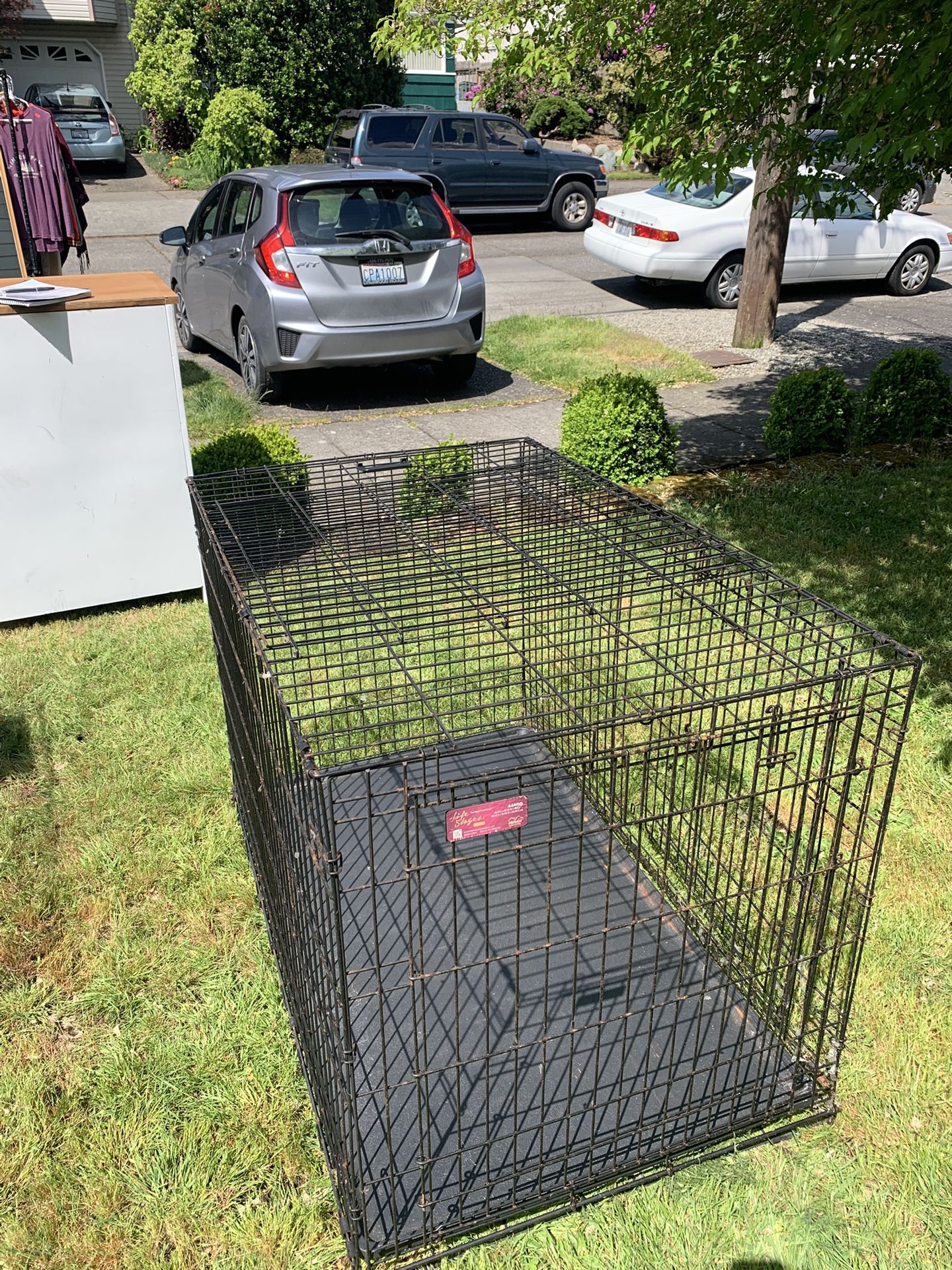 Large Dog Crate With Side Closure