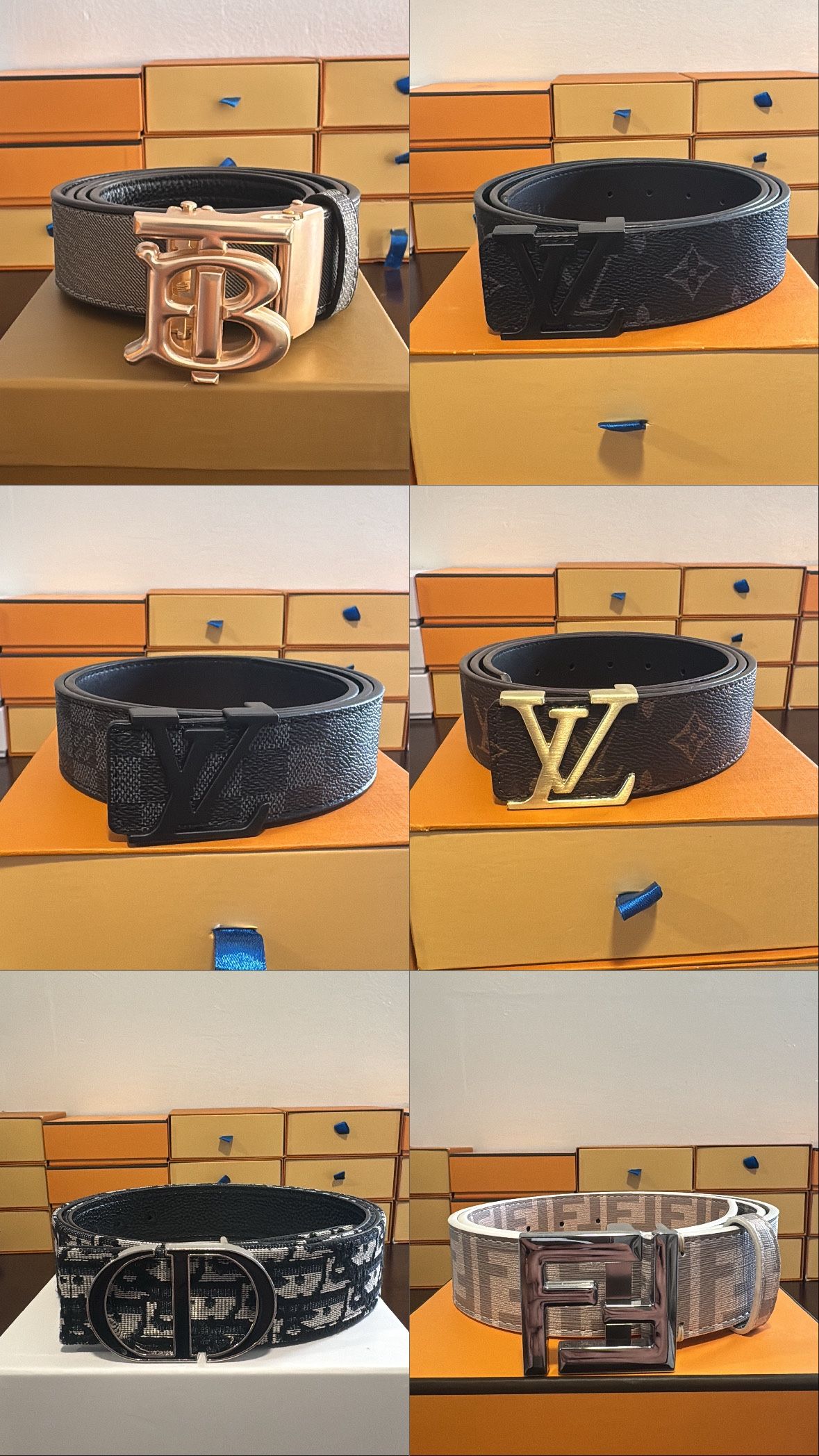 Designer Belts ( MUST READ DESCRIPTION)
