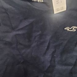 2XXL Hollister Tee Shirt- Navy Blue