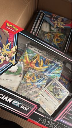 2 Hop’s Zacian Ex Boxes