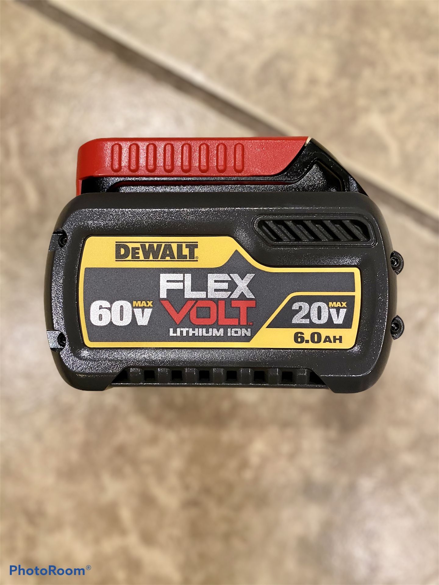 Dewalt 20vMax/60vMax FLEXVOLT 6.0 battery