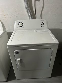 Amana White Front-Load Dryer