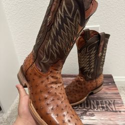 Ostrich Boots 