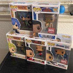 Marvel And Anime Funkos