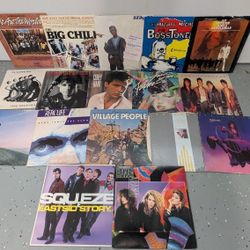 80s vinyl record lot