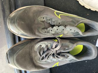 Nike Running Sneakers Gray and Neon Yellow