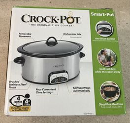 Crock-Pot Slow Cooker, 4 Quart Capacity