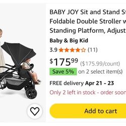 New Stroller Double 