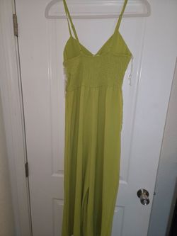 Lime Green Jumpsuit
