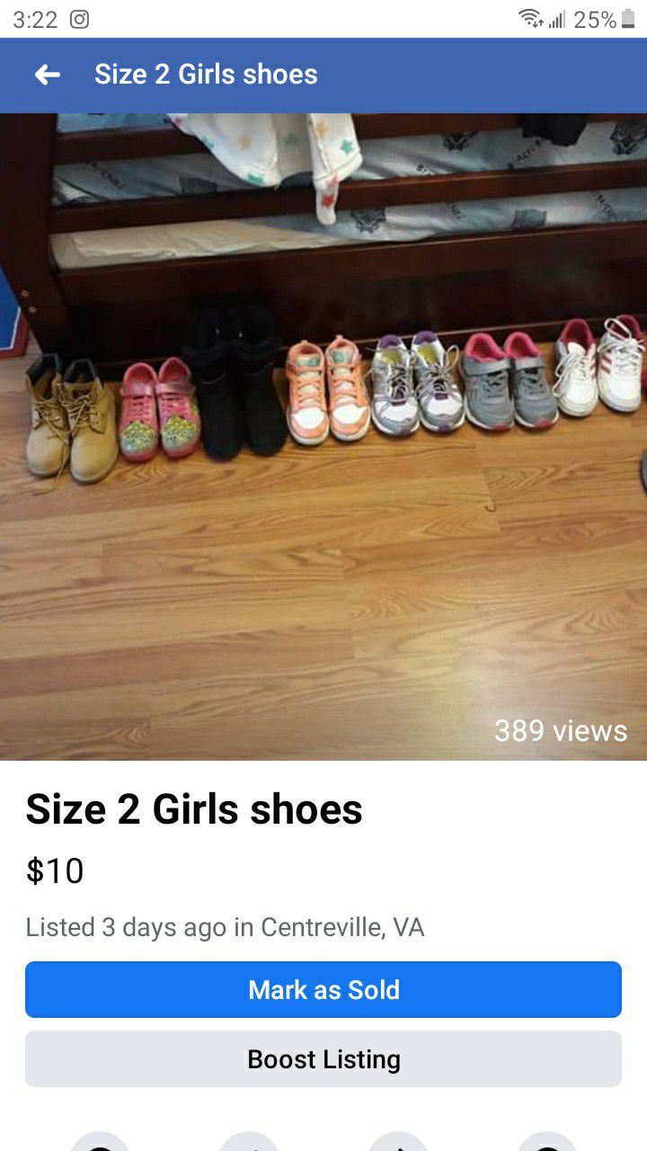 Girls shoes and clothes
