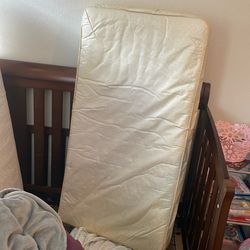 Crib mattress.
