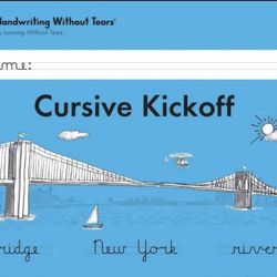 Learning Without Tears - Cursive Kickoff Student Workbook, Current #8