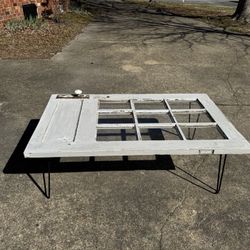 Vintage Door Coffee Table
