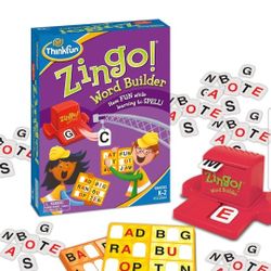 ThinkFun 7706-T Zingo Word Builder Early Reading Game - Award Winning Game for Pre-Readers and Early Readers