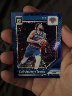 Panini optic Karl Anthony Towns blue velocity