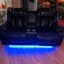 Sofa Recliner With Bluetooth Speakers