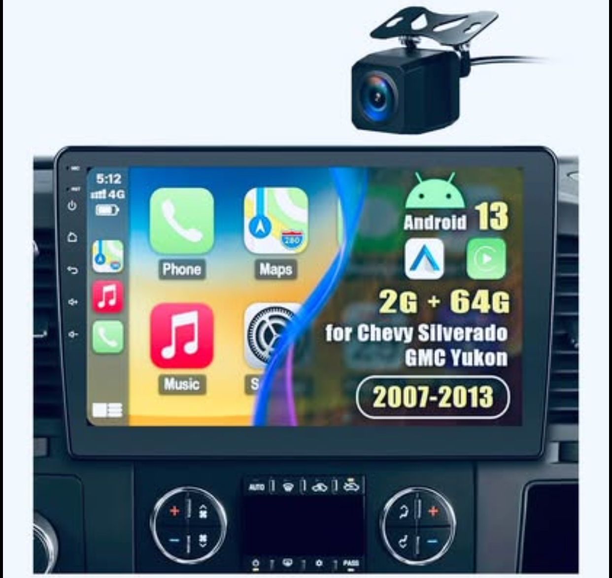 Car Stereo For 2007-2013 Chevy Silverado #31