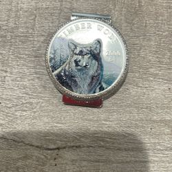 Timberwolf Money Clip Brand New