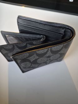 COACH WALLET BLACK