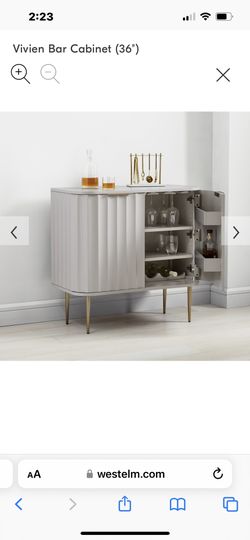 West elm Vivien Bar Cabinet