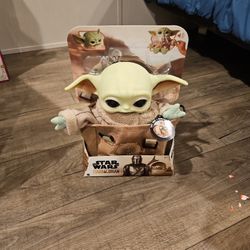 Brand New Star Wars The Mandalorian..He Comes In A Tote Bag With Strap..