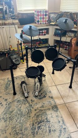 alesis dm7x drum kit set electronic